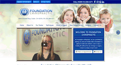 Desktop Screenshot of foundationchirodublin.com